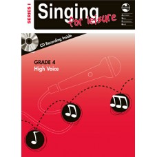 AMEB Singing for Leisure High Voice Bk & CD Series 1 - Grade 4